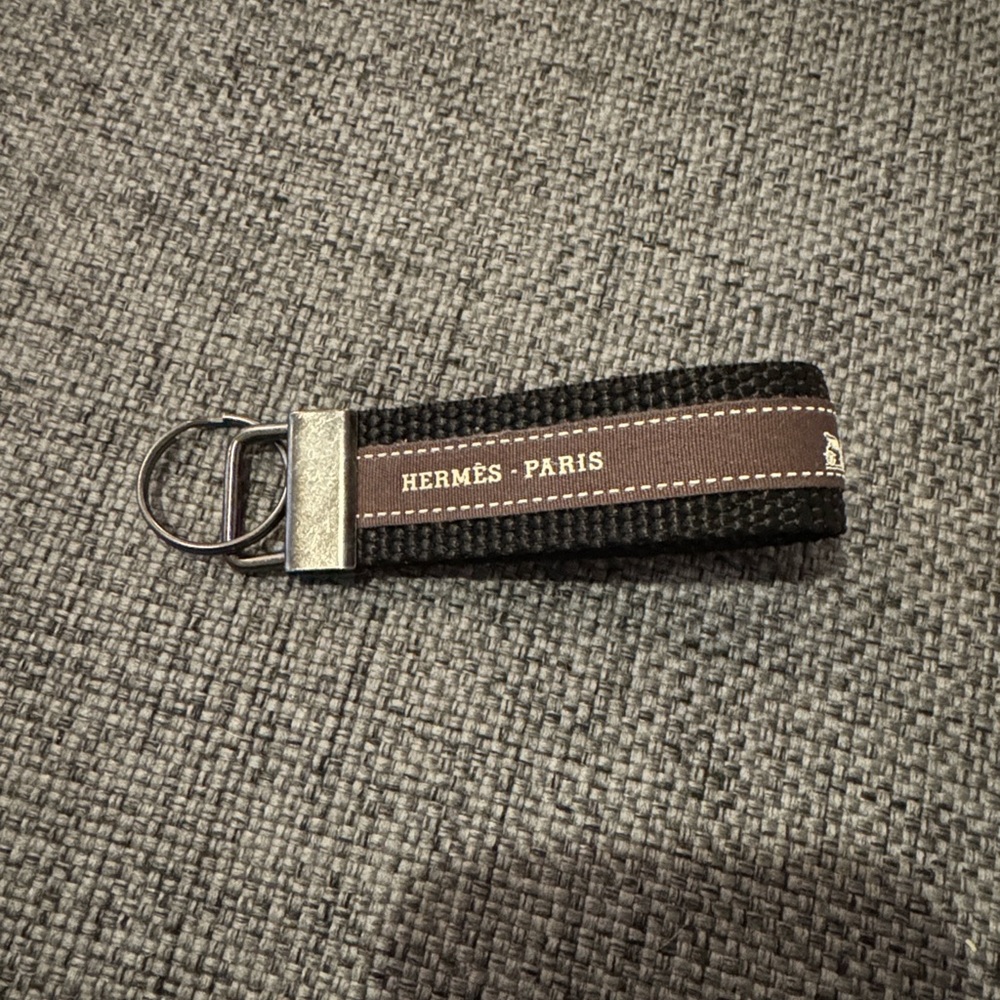 Upcycled Keychains Hermes & Prada